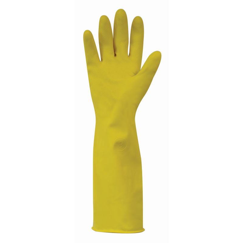 Polyco Deep Sink Extra Long Rubber Gloves 62 Gloves.co.uk